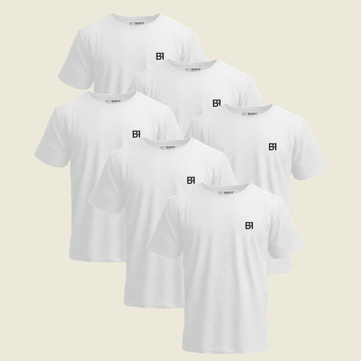 BIOFIT® T-Shirt – The All White 6