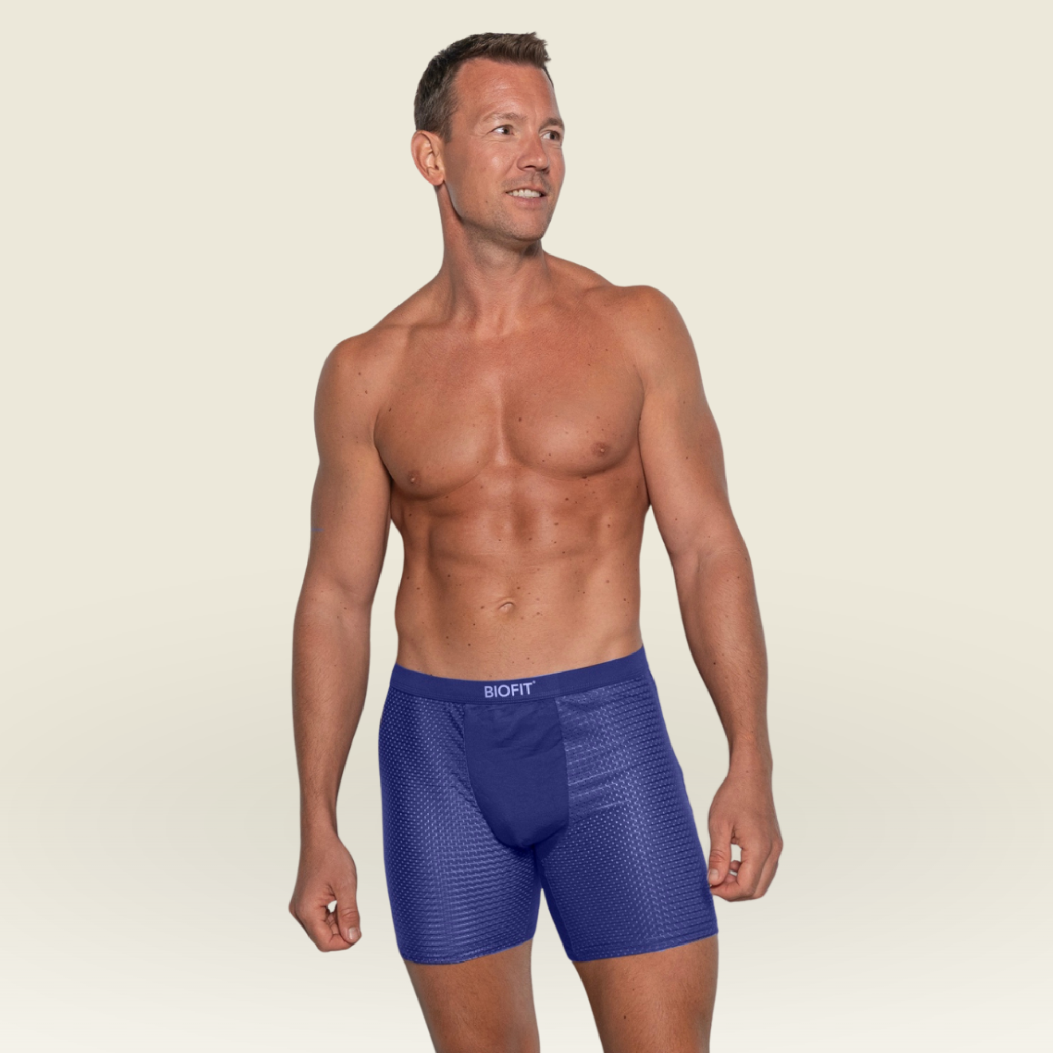 BIOFIT® Essentials Boxer Trunks Blue