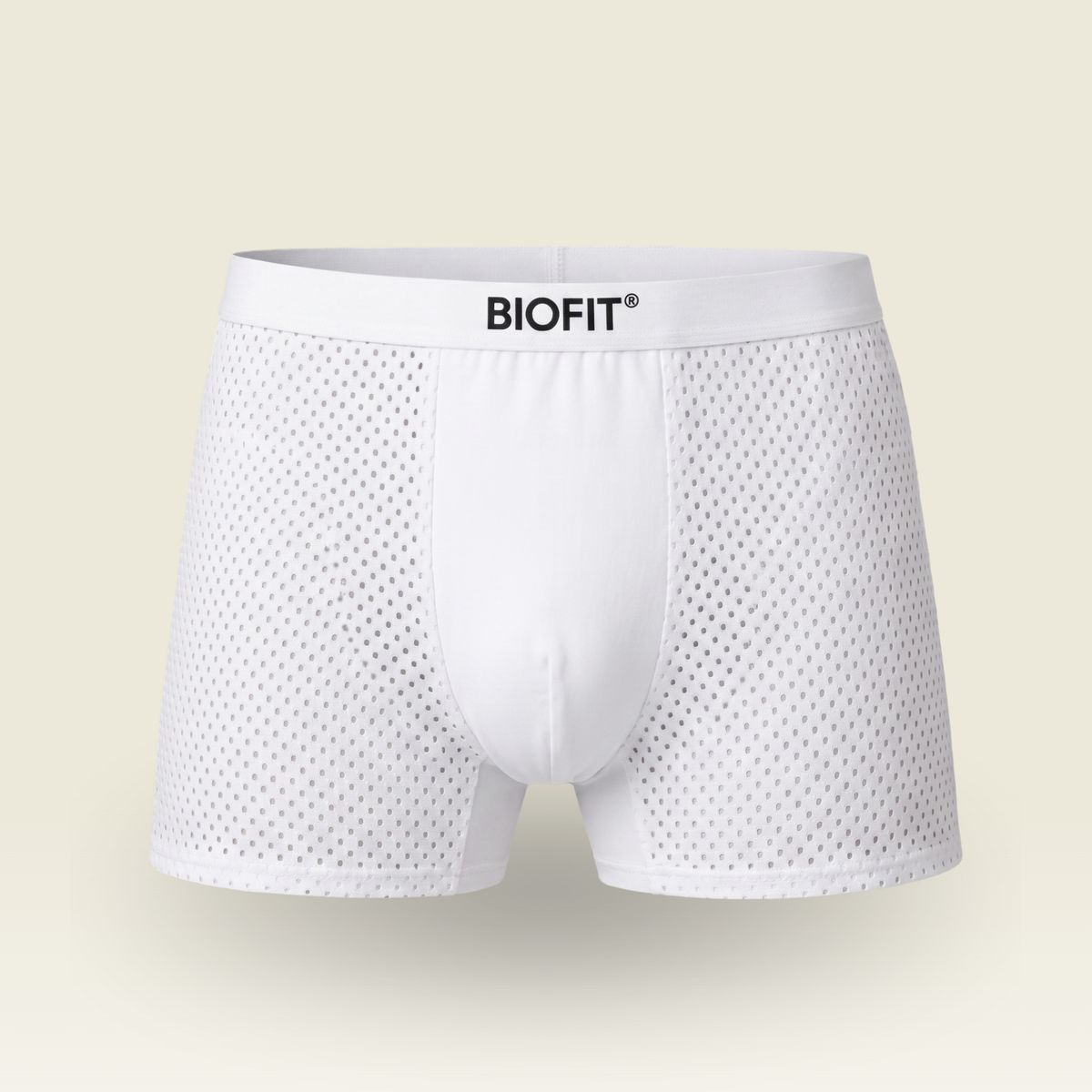 BIOFIT® Essentials Boxer Trunks White