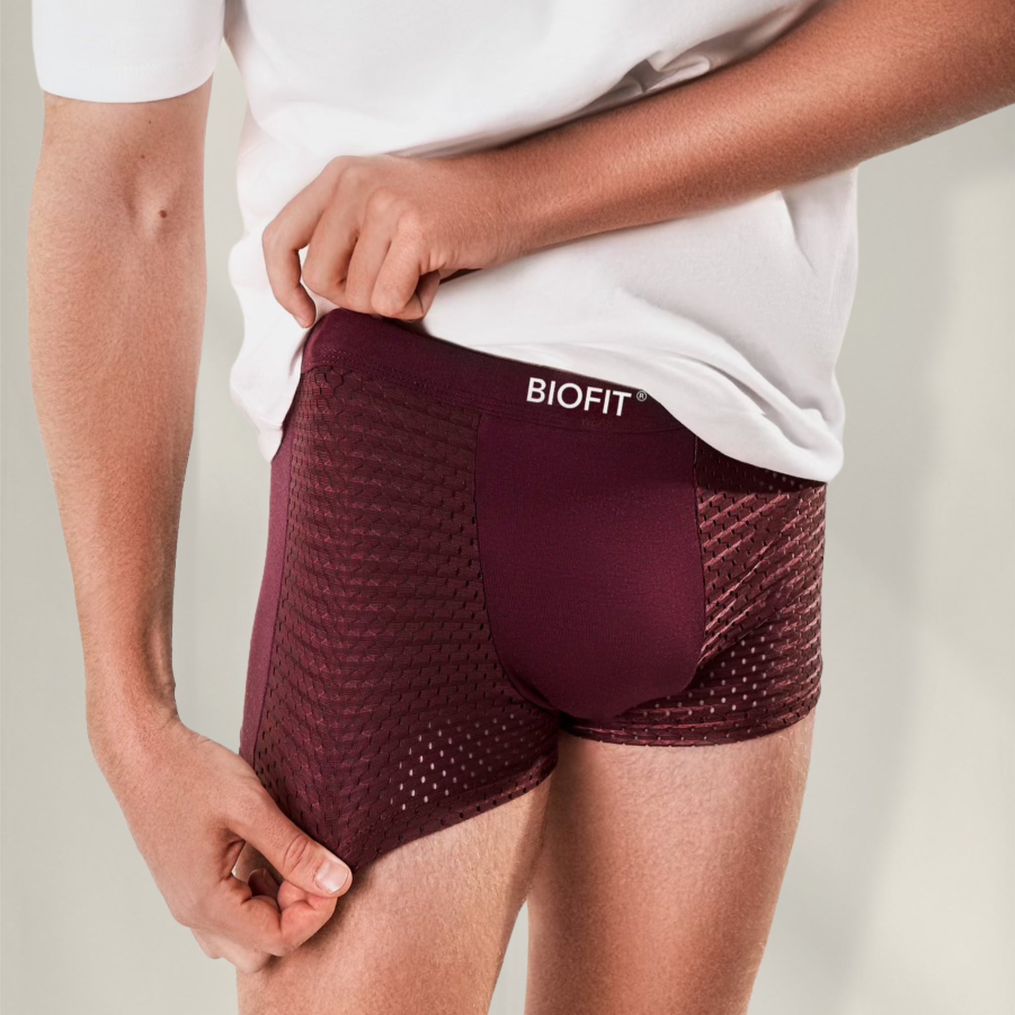 BIOFIT Essentials Boxers 5-Pack Red | + 5 FREE
