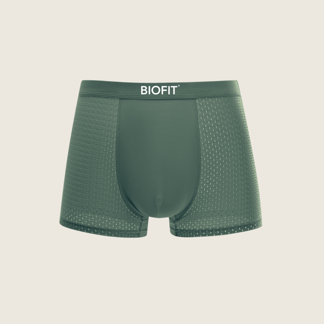 BIOFIT Essentials Boxers 5-Pack Green | + 5 FREE