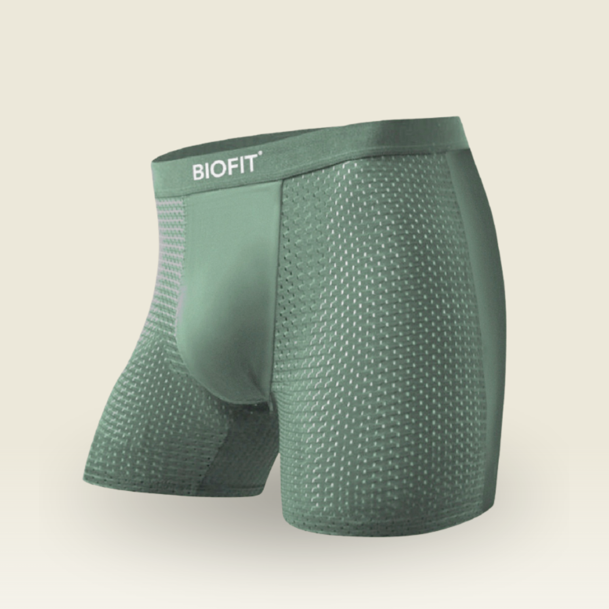 BIOFIT® Essentials Boxer Trunks Green