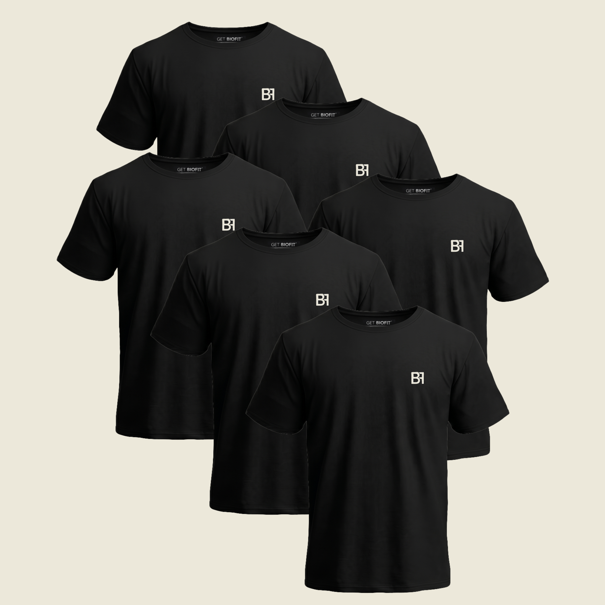 BIOFIT® T-Shirt – The All Black 6