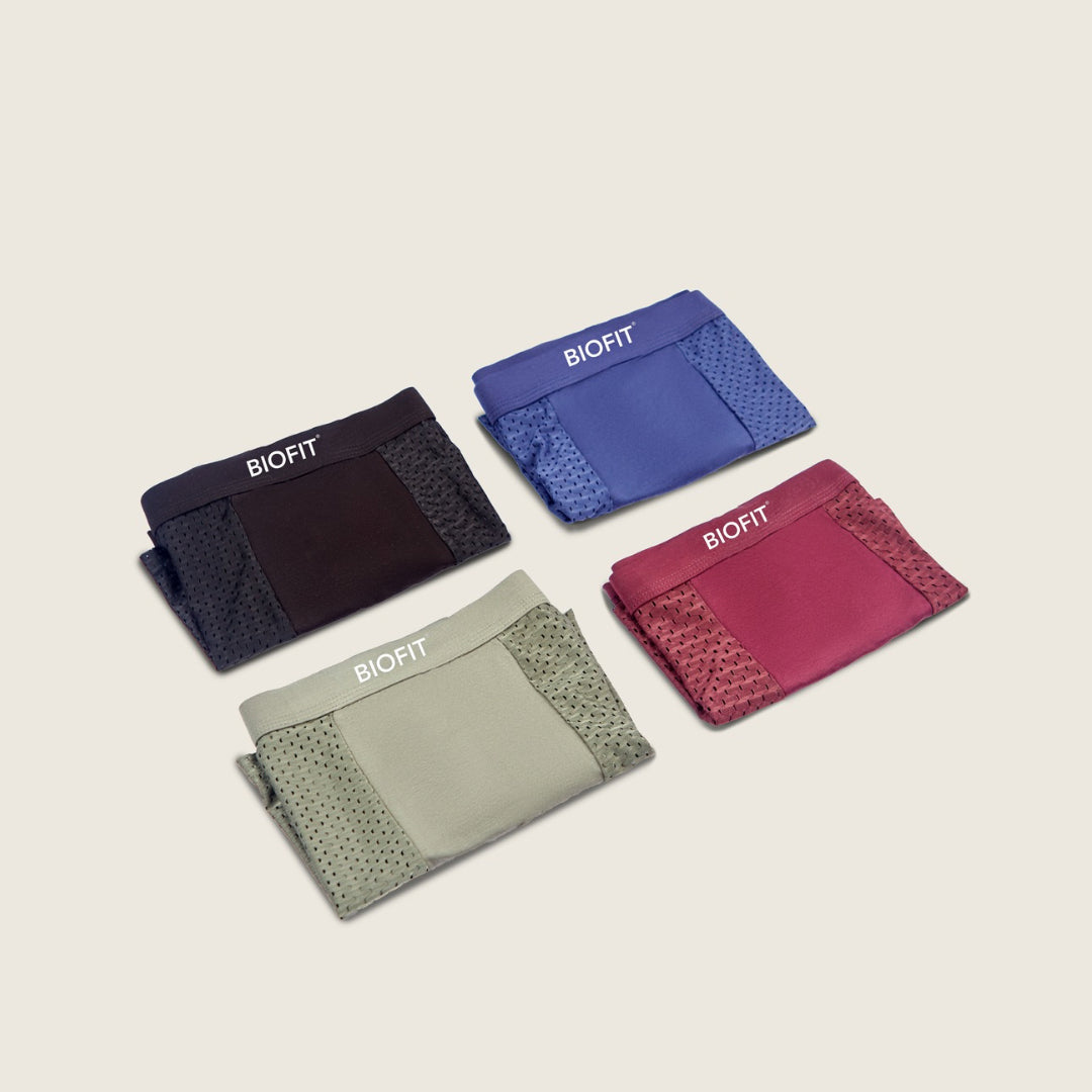 Bóxer de bambú BIOFIT® gris