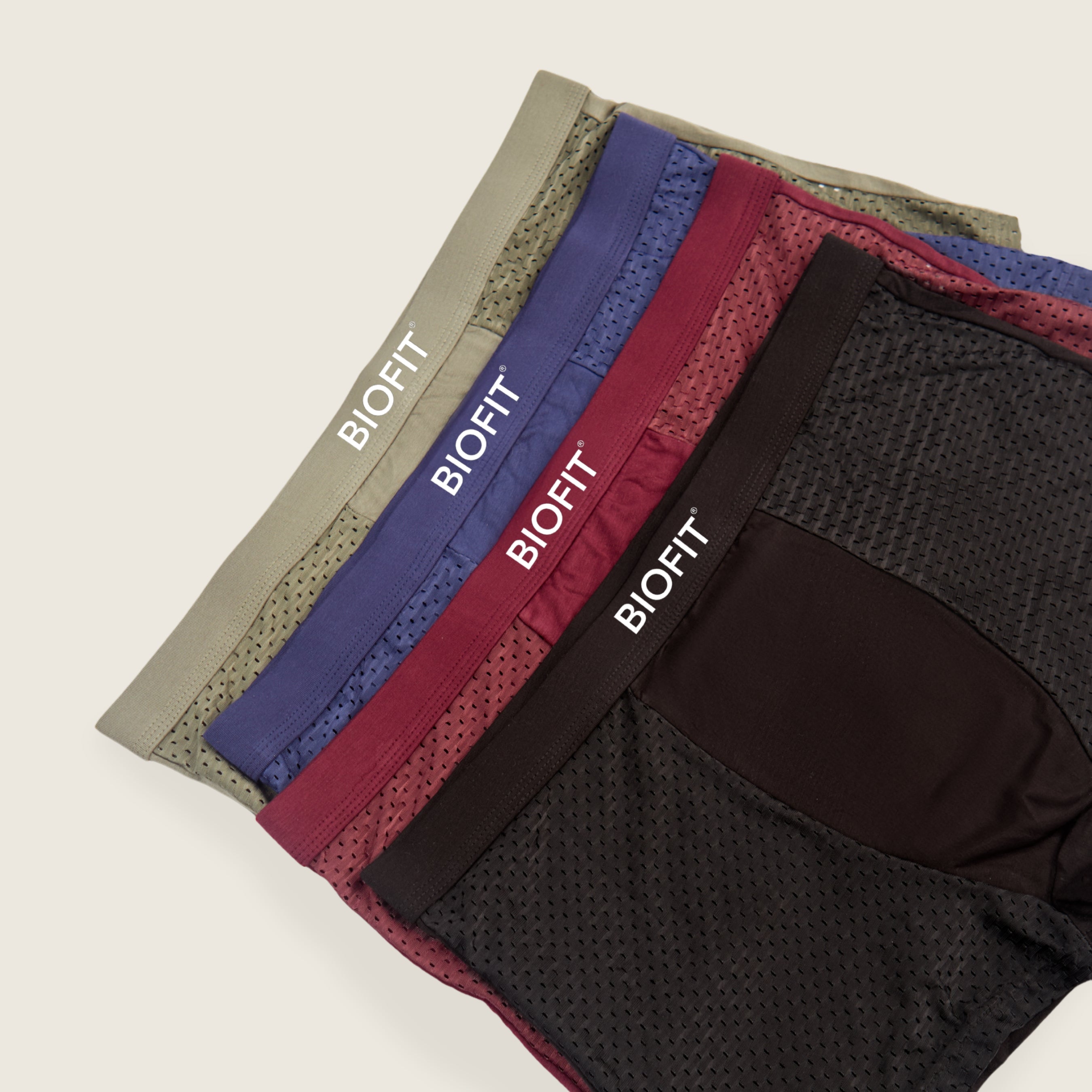 BIOFIT Essentials Boxers 5-Pack Grey | + 5 FREE