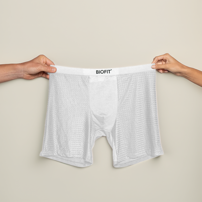 BIOFIT® Essentials Boxer Trunks White