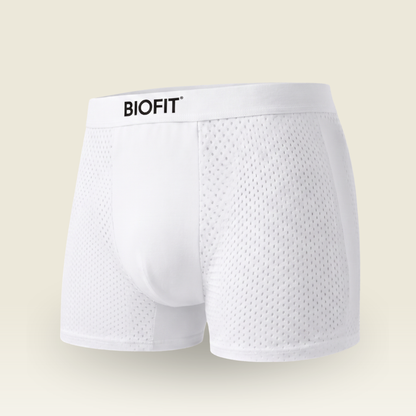 BIOFIT® Essentials Boxer Trunks White