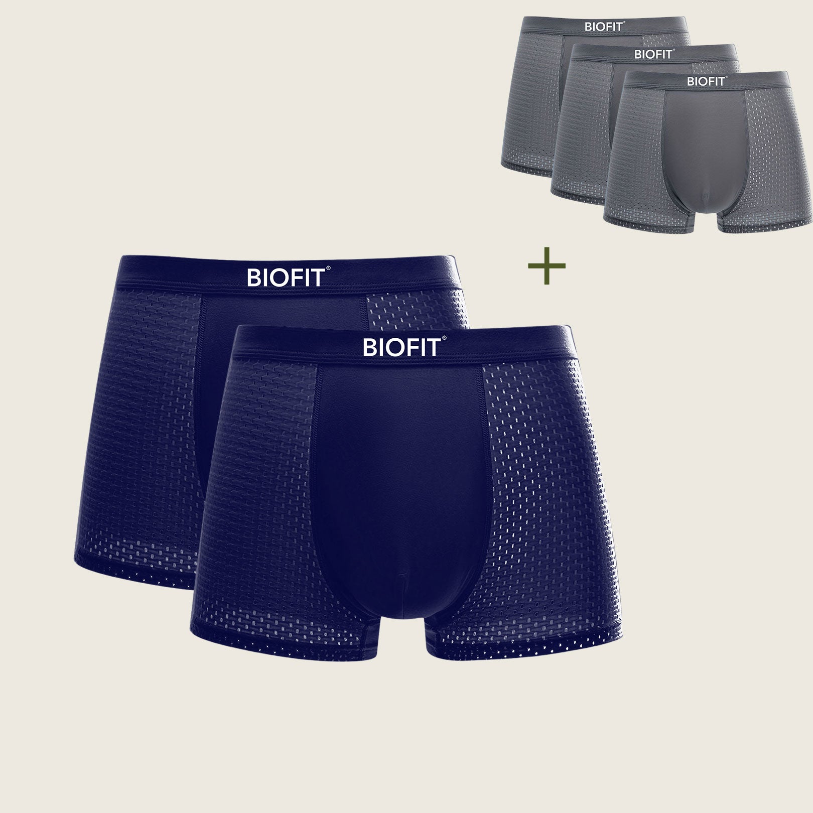 BIOFIT® Bamboo Boxers | Svart