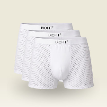 BIOFIT® Essentials Boxer Trunks White