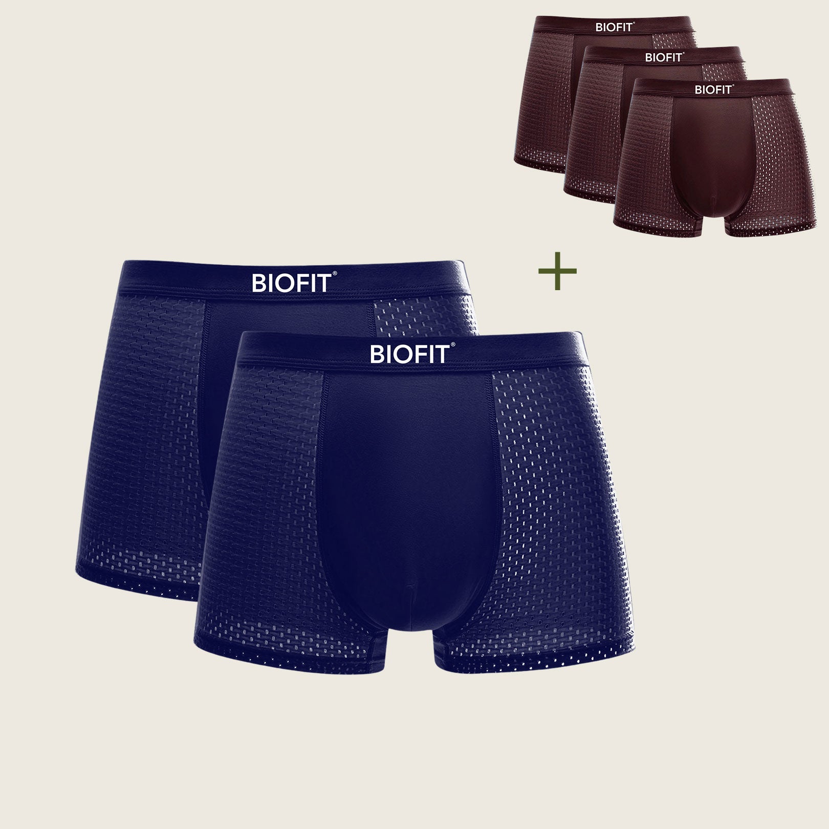 BIOFIT® Bamboo Boxers | Svart