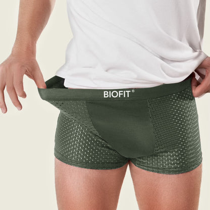 Bóxer de bambú BIOFIT® verde