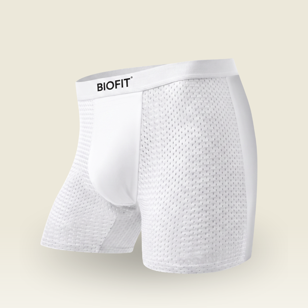 BIOFIT® Essentials Boxer Trunks White