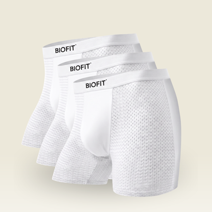 BIOFIT® Essentials Boxer Trunks White