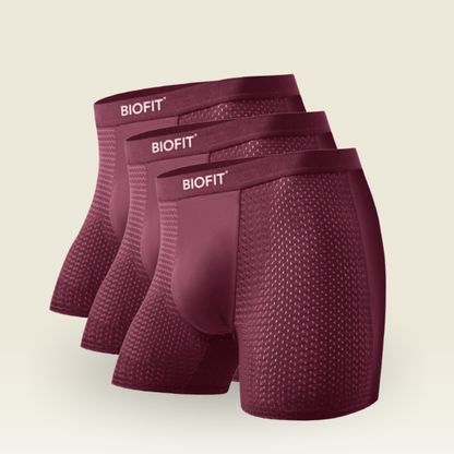 BIOFIT® Essentials Boxer Trunks Red