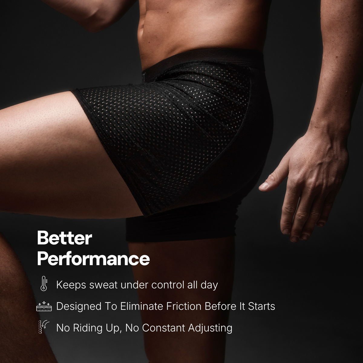 BIOFIT® Origins Black Boxers 5-Pack