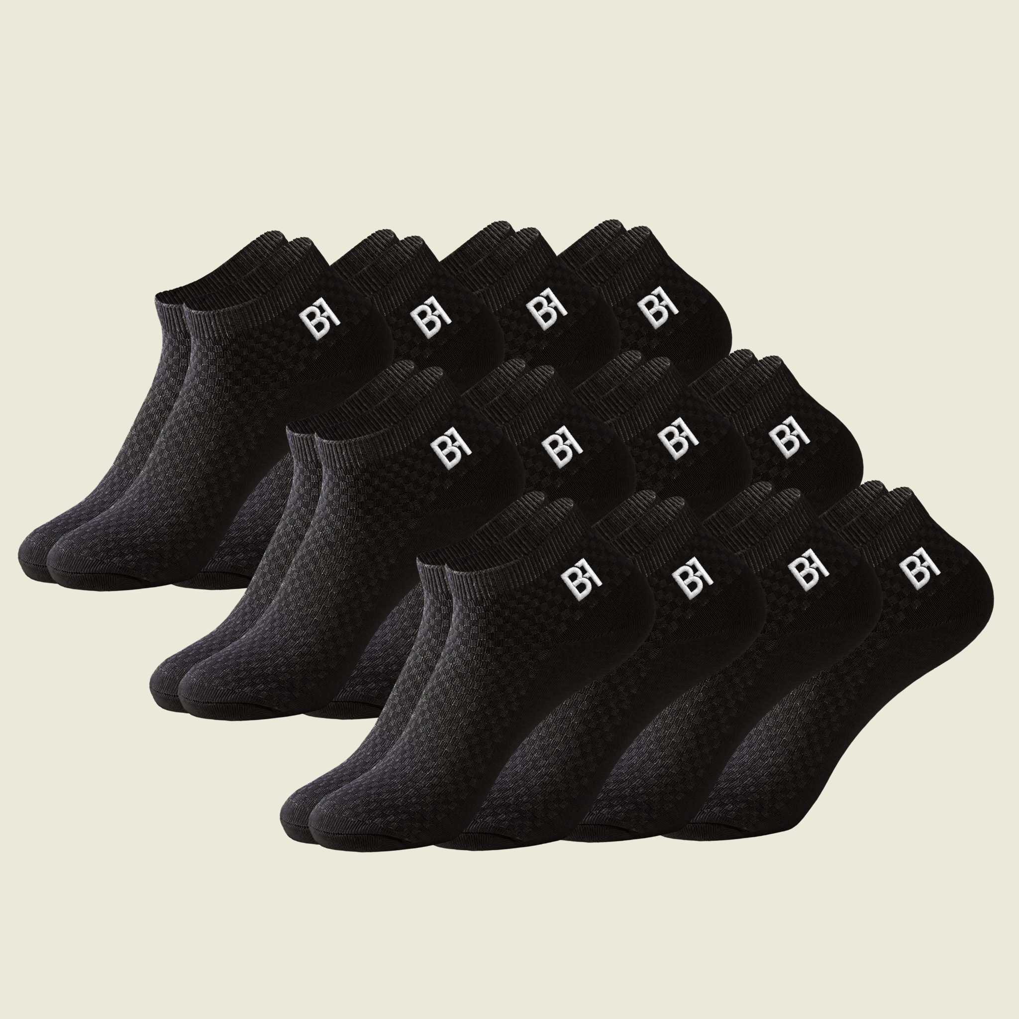 BIOFIT Bamboo Socks – The All Black 12