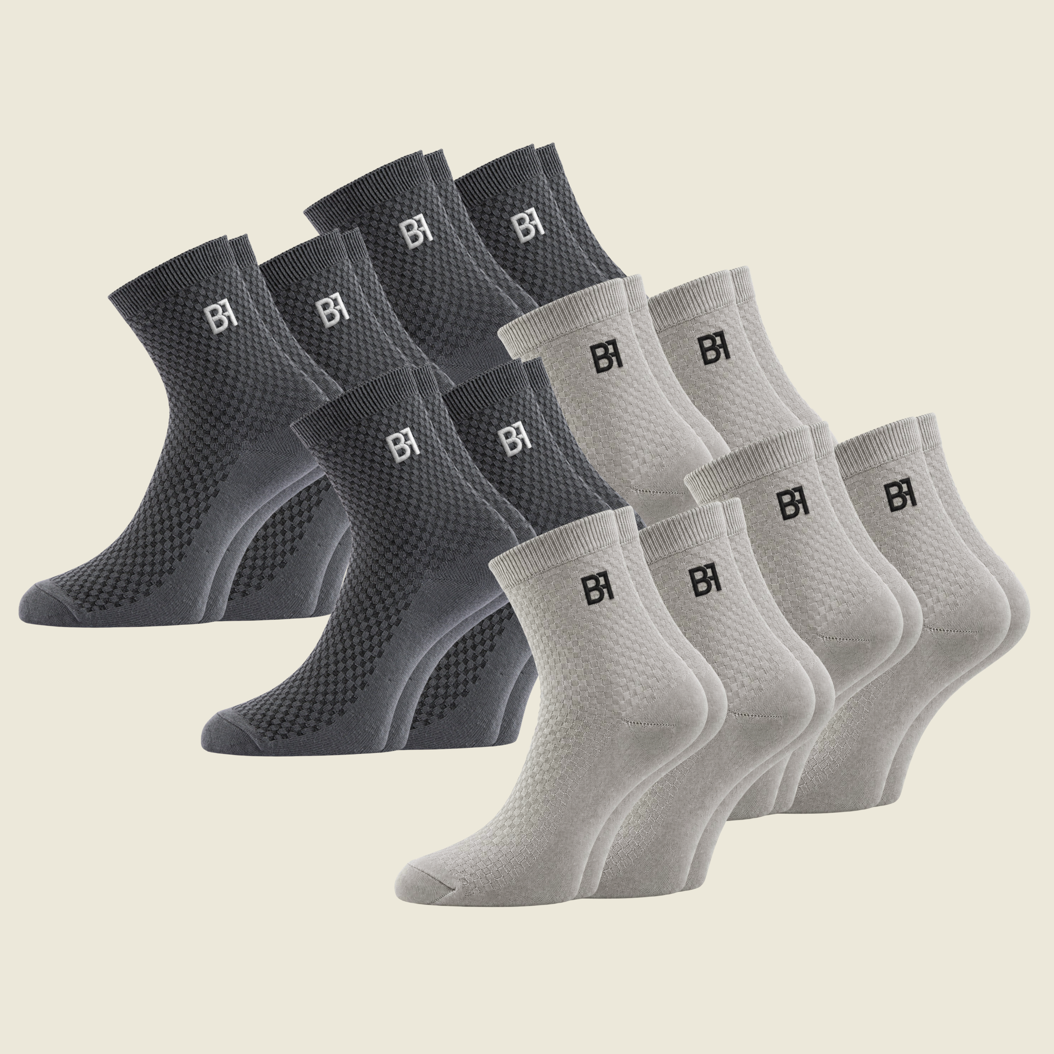 BIOFIT Bamboo Socks – The All Grey 12