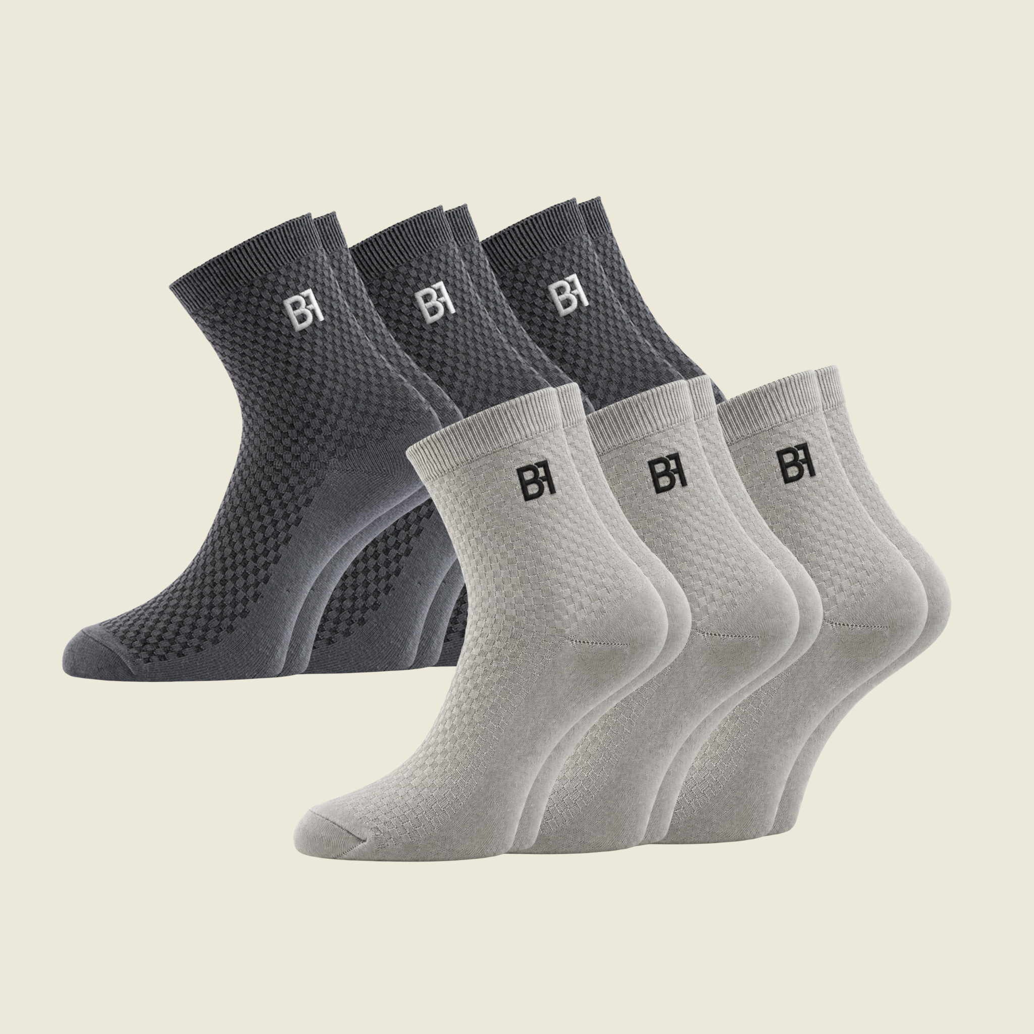 BIOFIT Bamboo Socks – The All Grey 6