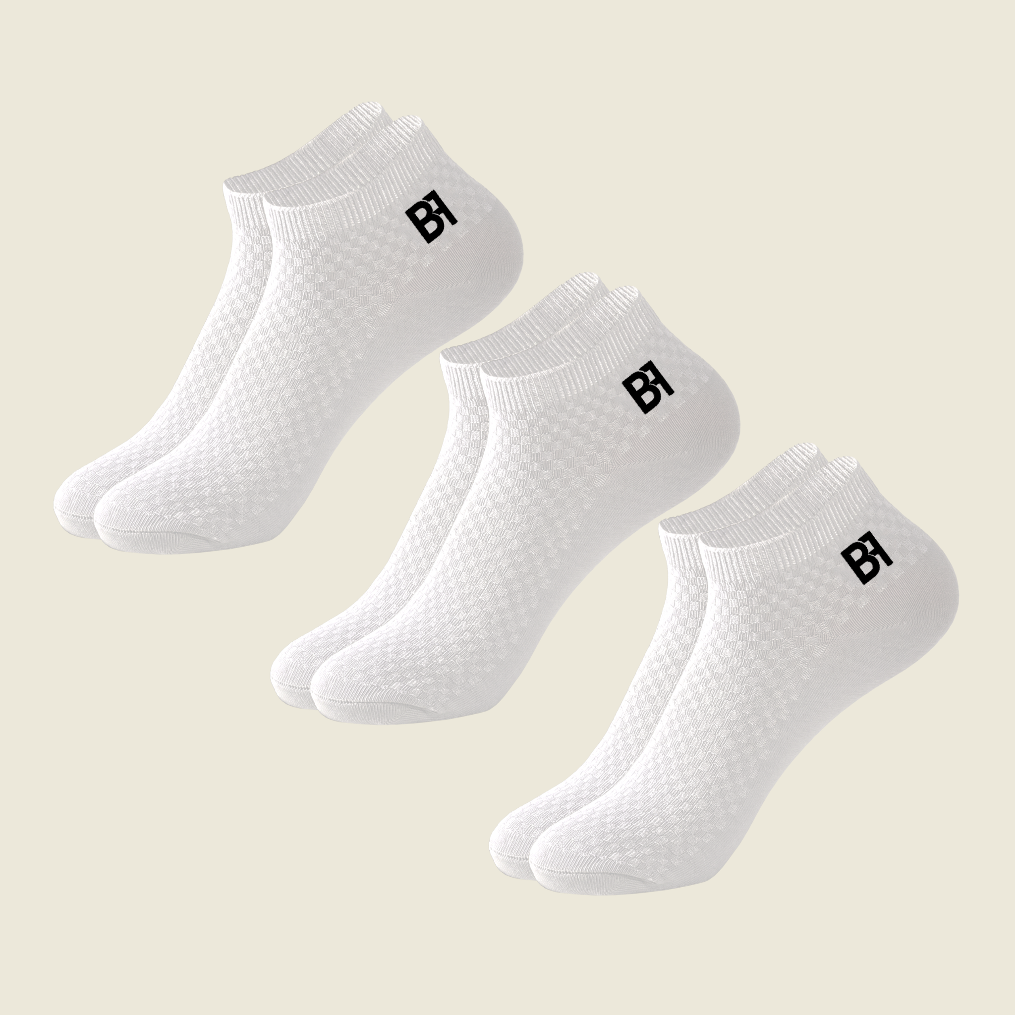 BIOFIT Bamboo Socks – The All White 3