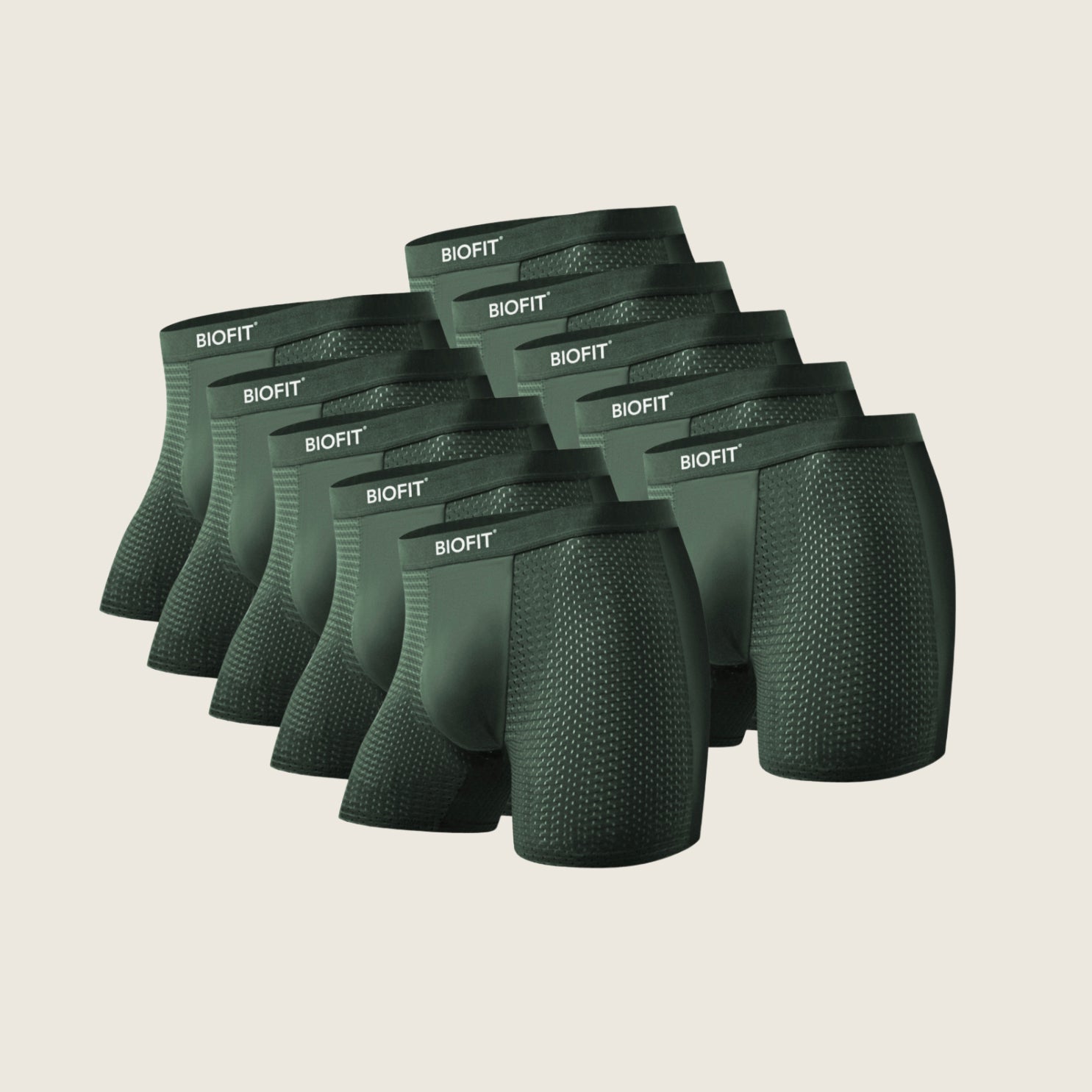 BIOFIT® Bamboo Boxers 5-pack Flerfärgad | + 5 GRATIS