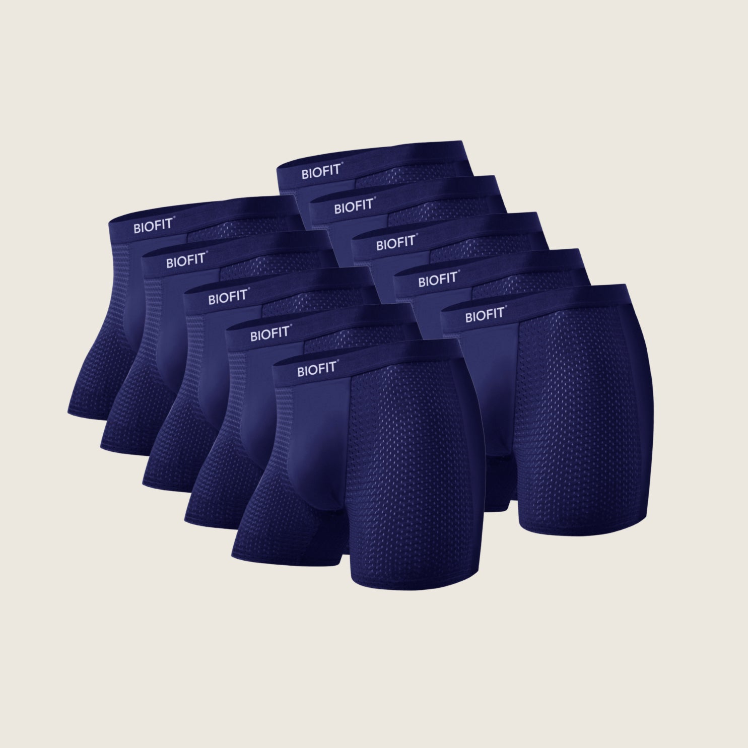 BIOFIT® Bamboo Boxers 5-pack Flerfärgad | + 5 GRATIS
