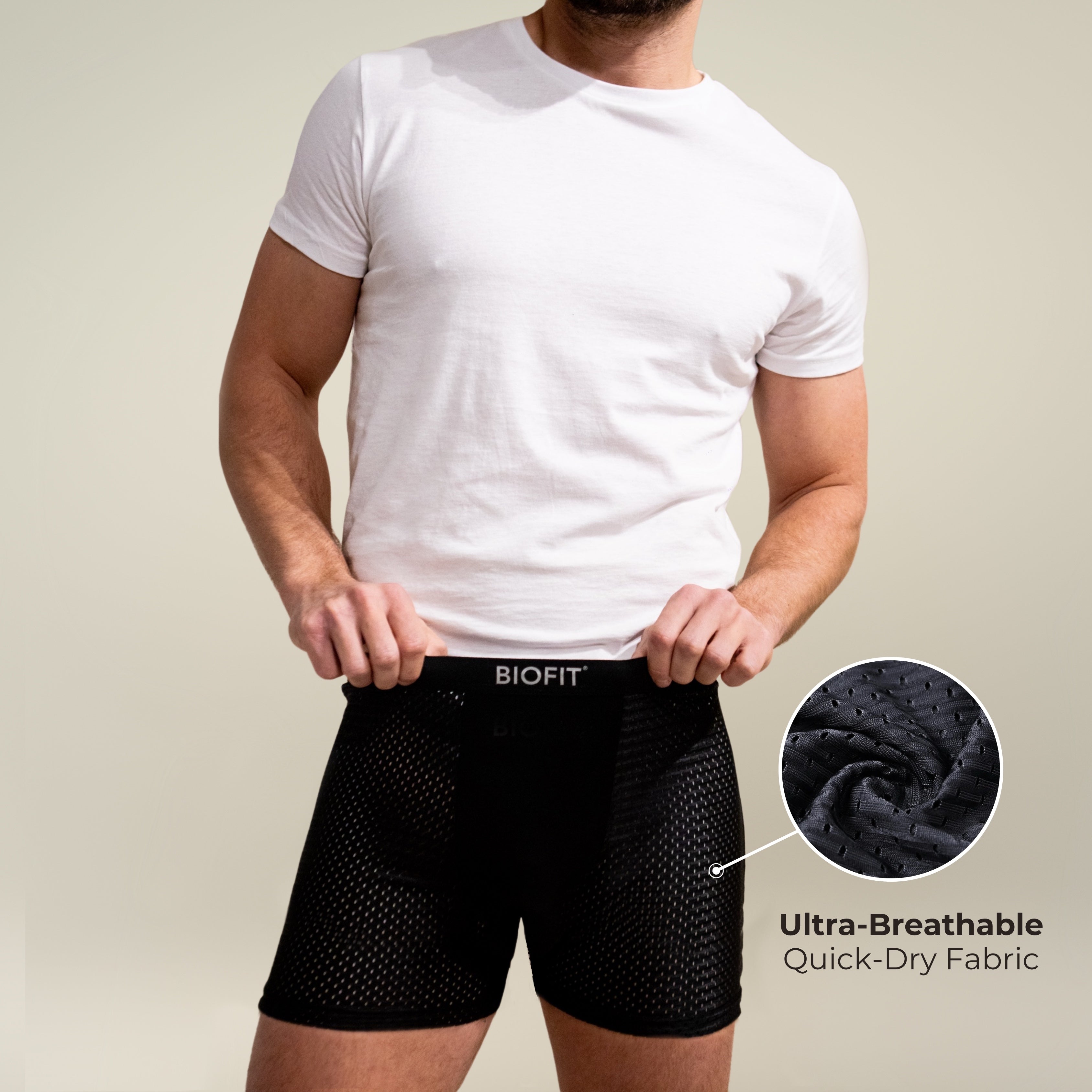 BIOFIT® Bamboo Boxers 5-pack Flerfärgad | + 5 GRATIS