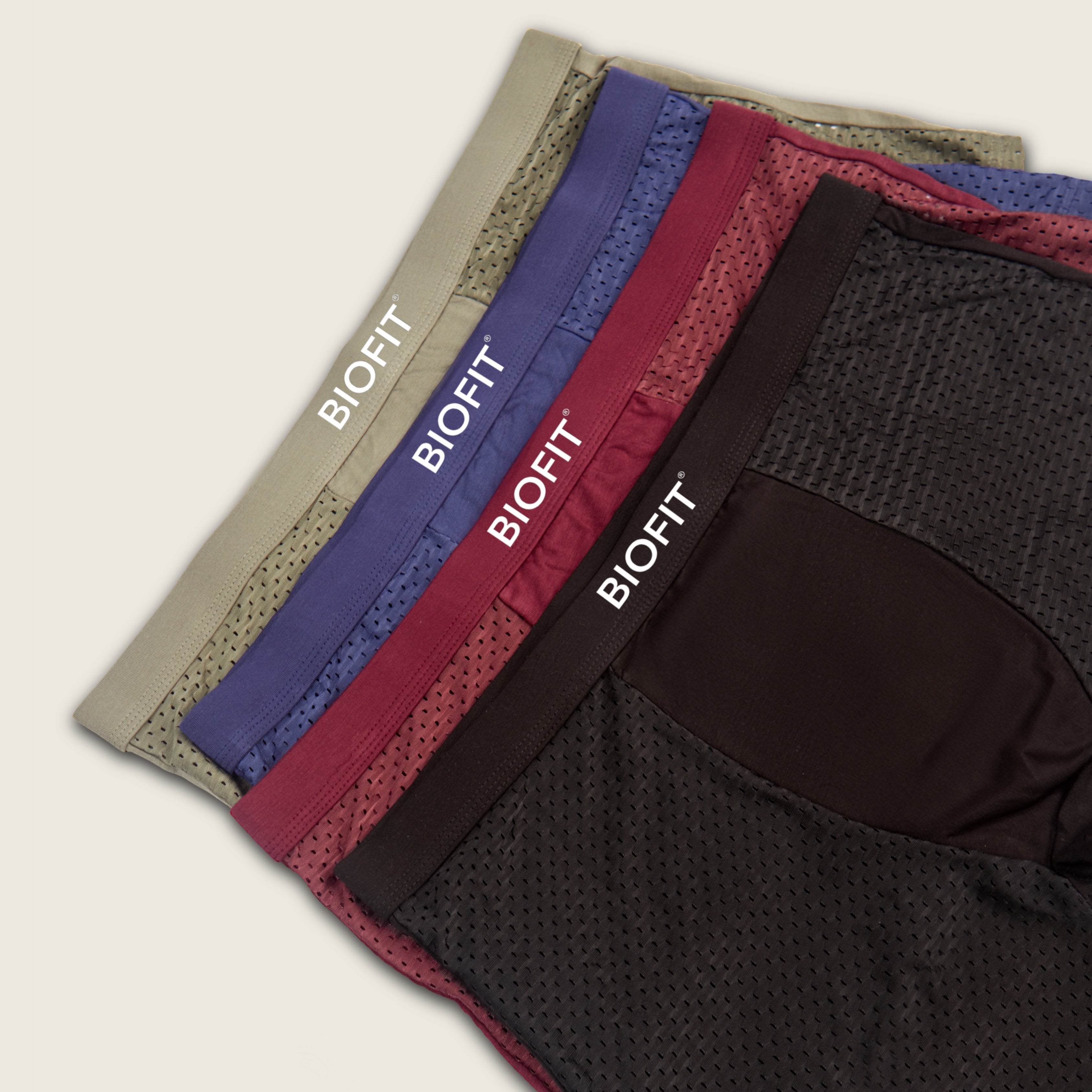 BIOFIT® Bamboo Boxers 5-pack Flerfärgad | + 5 GRATIS