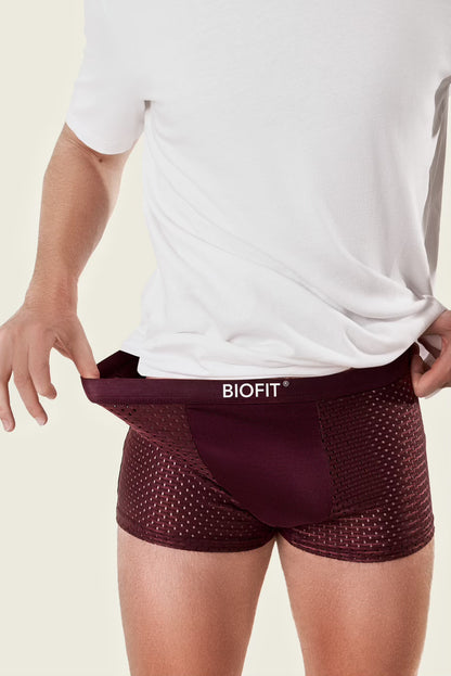 Bóxer de bambú BIOFIT® rojo