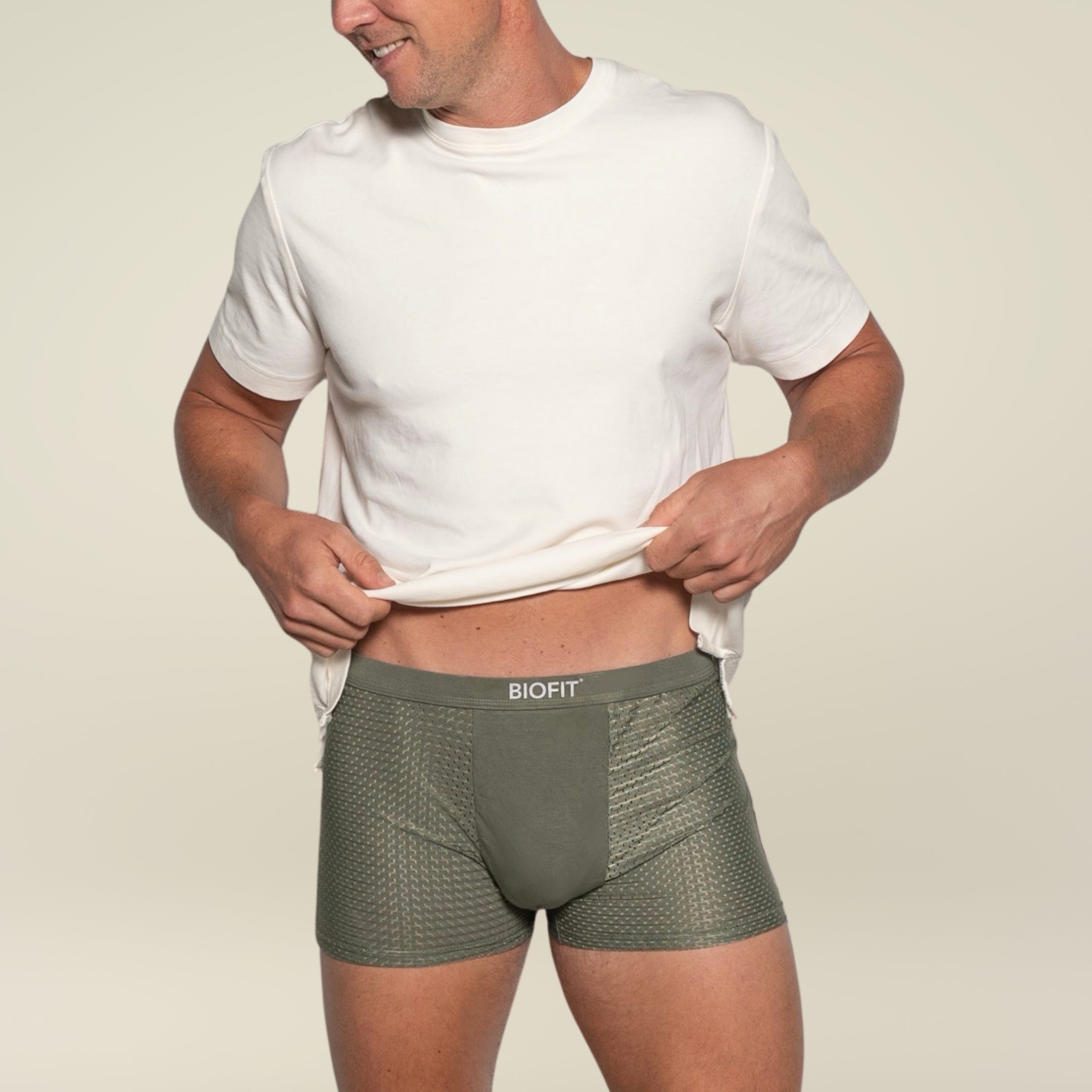 BIOFIT Essentials Boxer Trunks Green