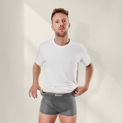 Bóxer de bambú BIOFIT® gris